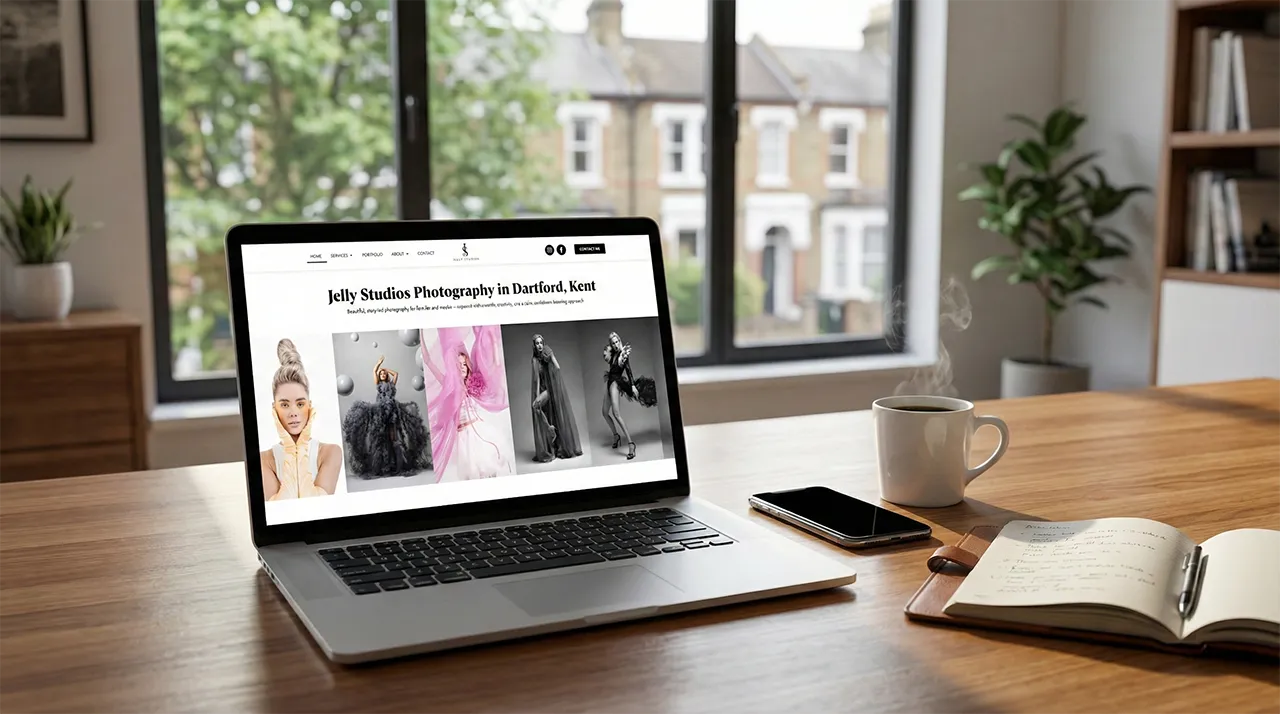 Why a WordPress website beats DIY builders for your local business jelly studios website